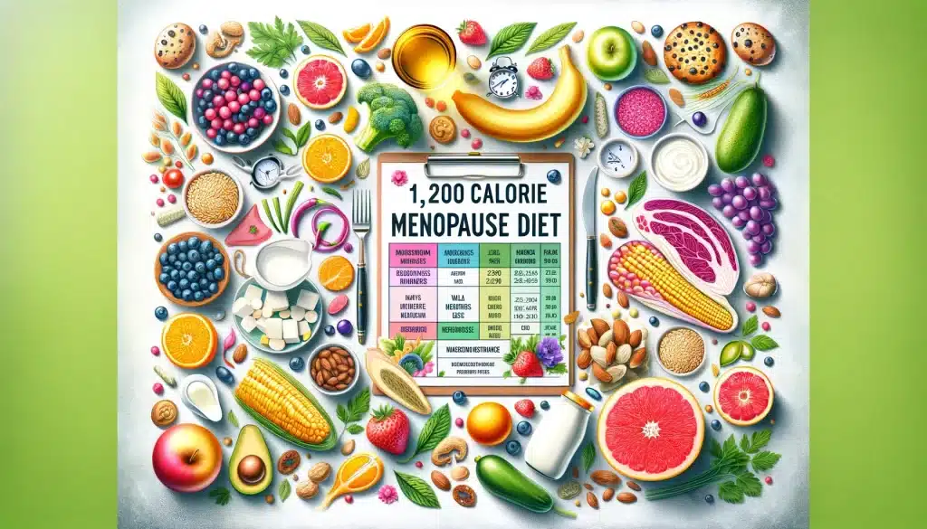 1,200 Calorie Menopause Diet Guide for Healthy Living - E-BP