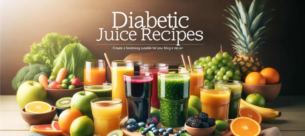 Diabetic Juice Recipes - Healthy Choices for Sweet Sips