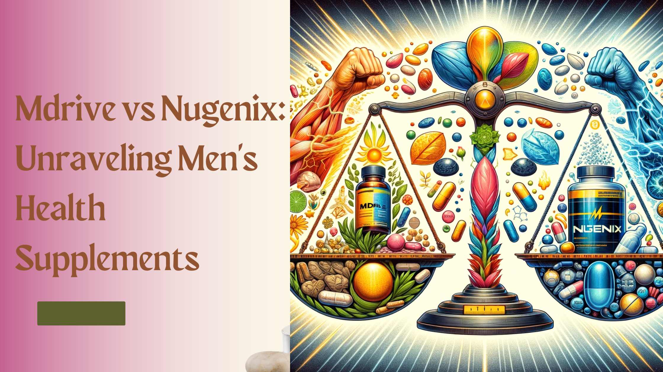 Mdrive vs Nugenix