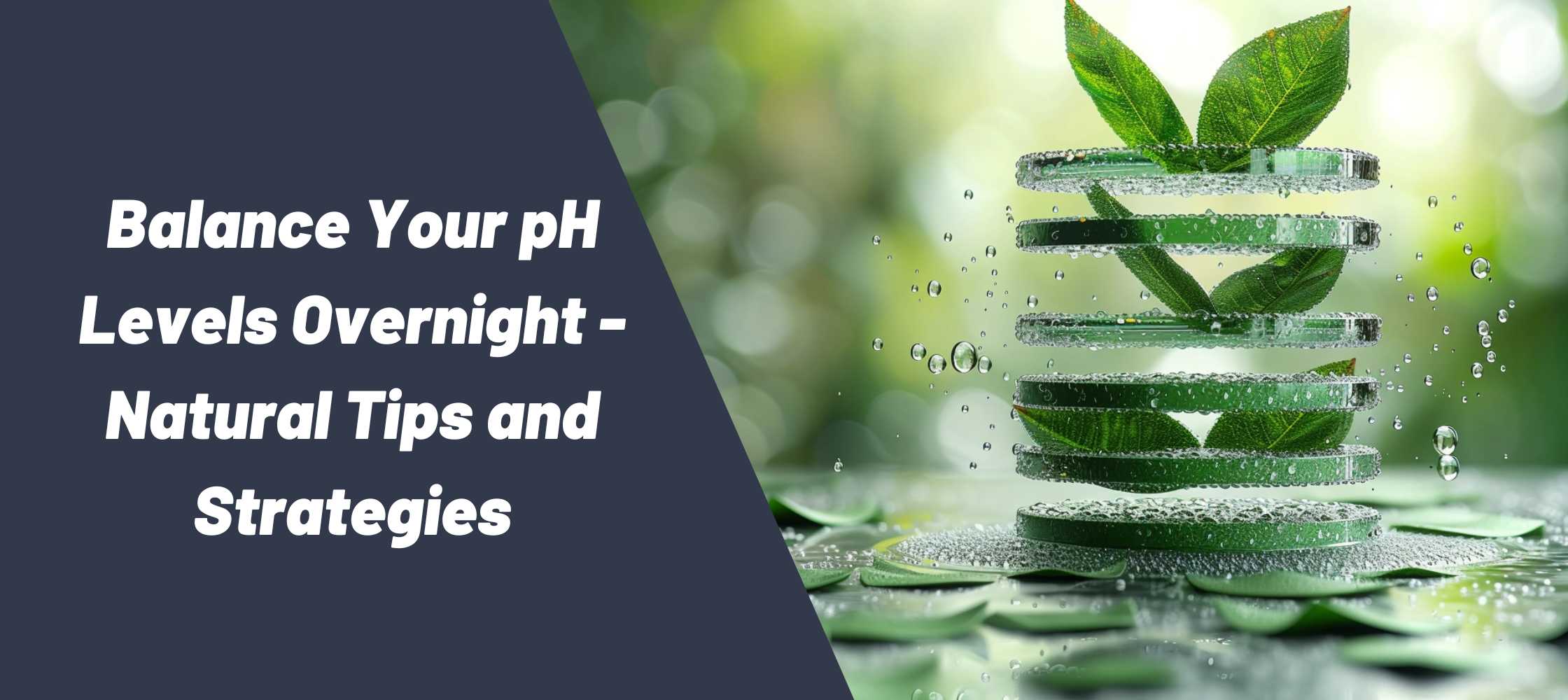 Balance Your pH Levels Overnight – Natural Tips and Strategies